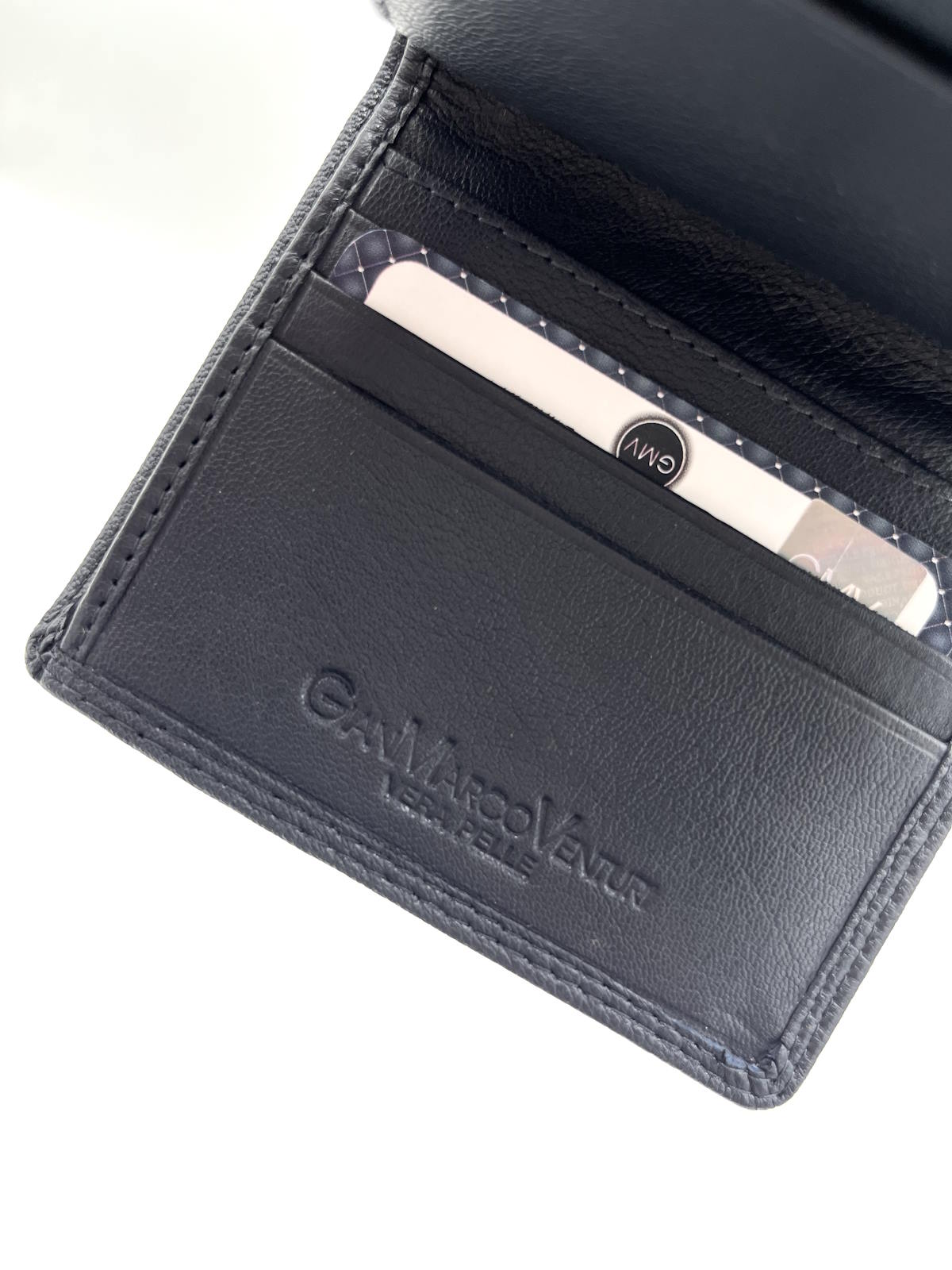 Portafoglio in vera pelle, marca GMV, art. GMV80-23