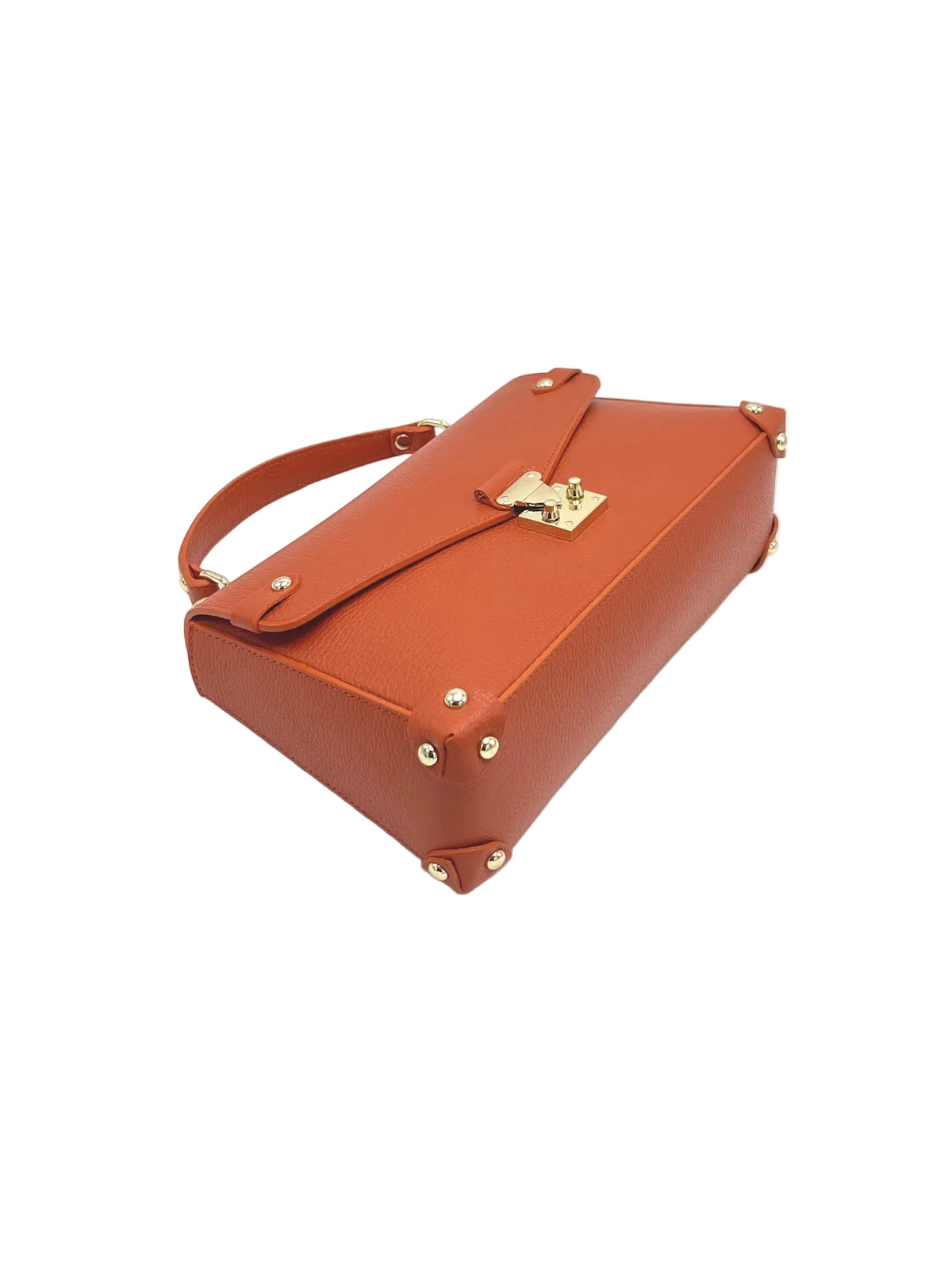 Genuine leather shoulder bag, Made in Italy, art. 112639