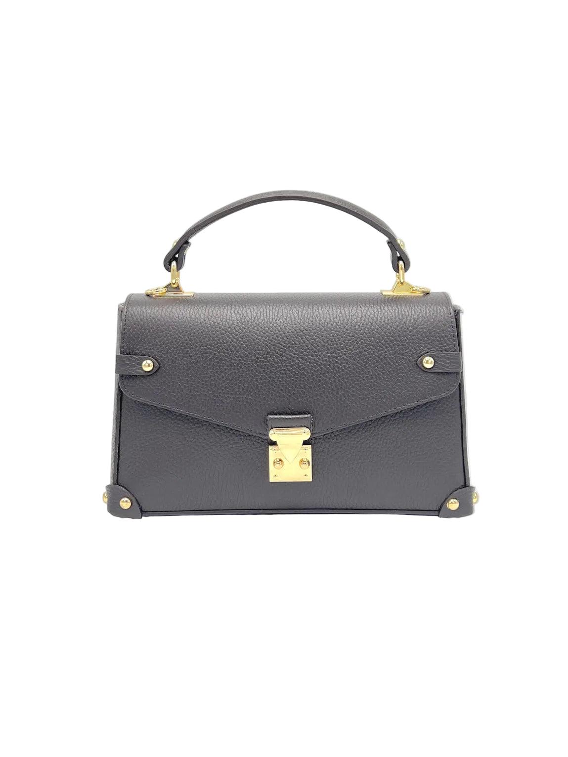 Genuine leather shoulder bag, Made in Italy, art. 112639