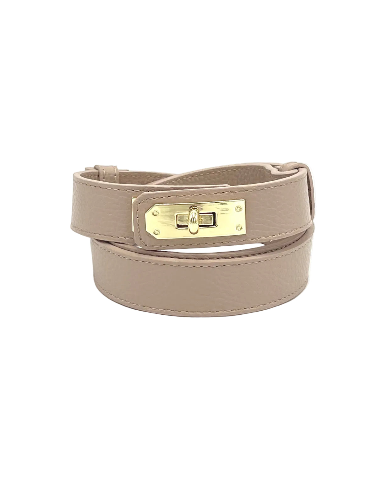 Women’s Adjustable Genuine Leather Dress Belt, Made in Italy, art. 602002