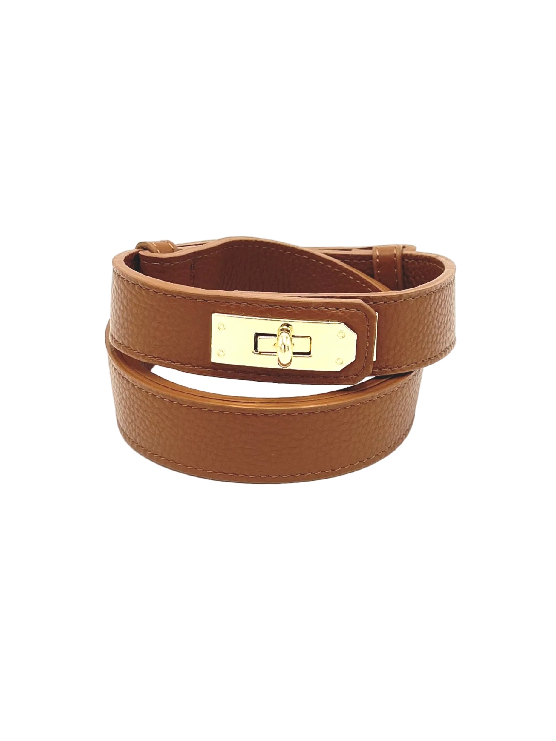 Women’s Adjustable Genuine Leather Dress Belt, Made in Italy, art. 602002