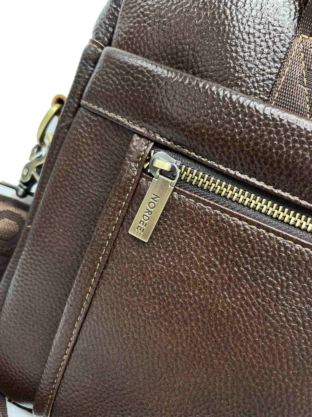 Genuine leather briefcase, Brand Nordee, art. S137