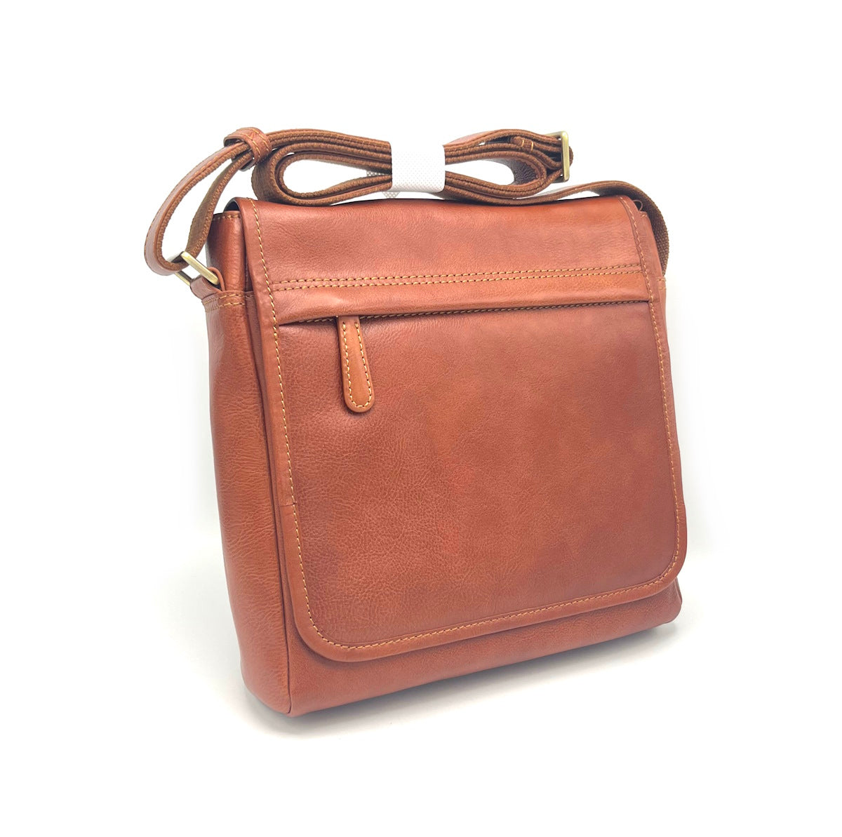 Genuine Leather shoulder bag, for men, art. VE4805