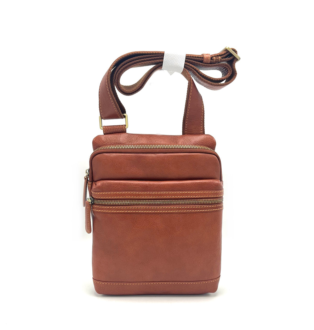 Genuine Leather shoulder bag, for men, art. VE4802