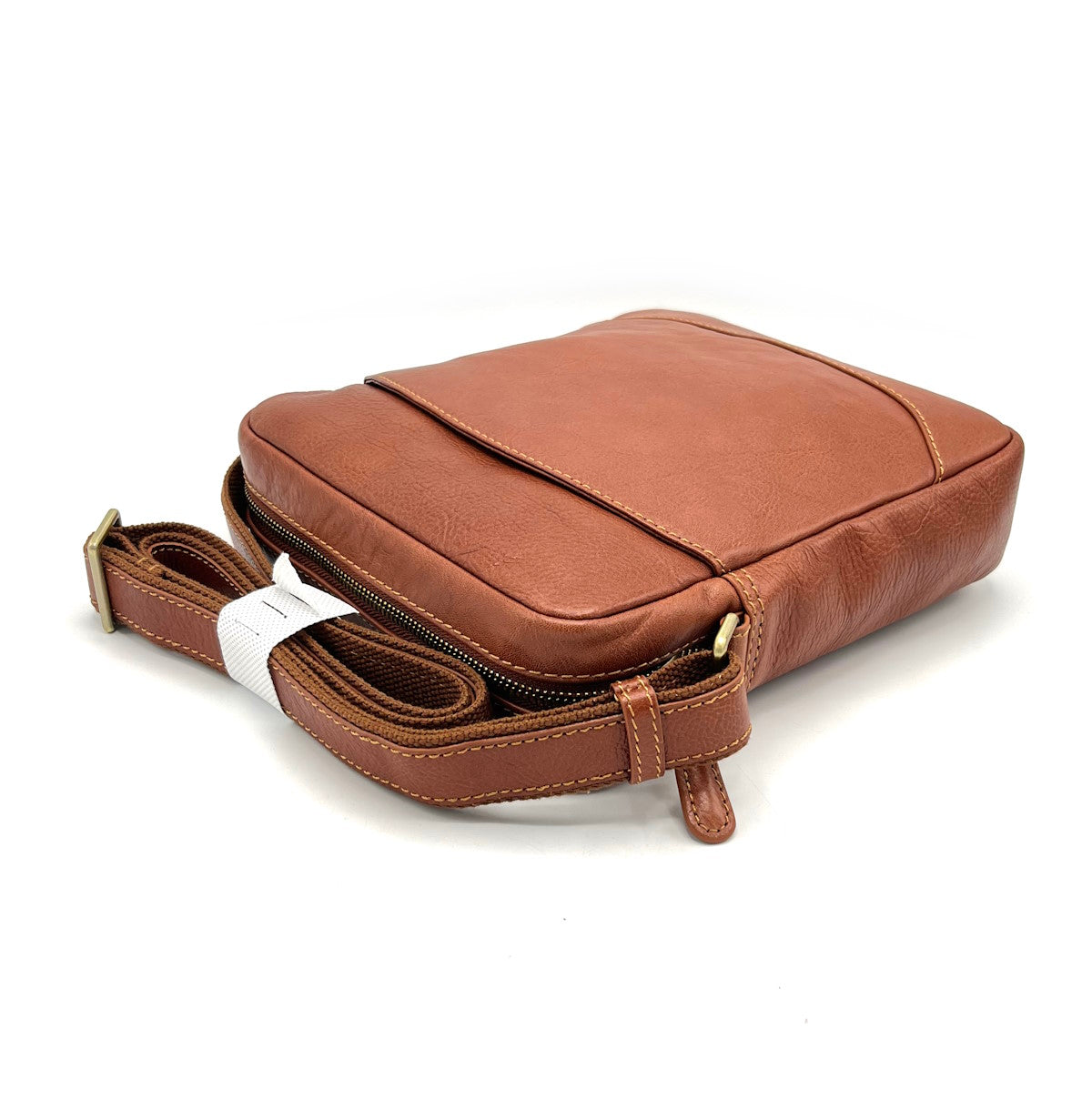 Genuine Leather shoulder bag, for men, art. VE4807