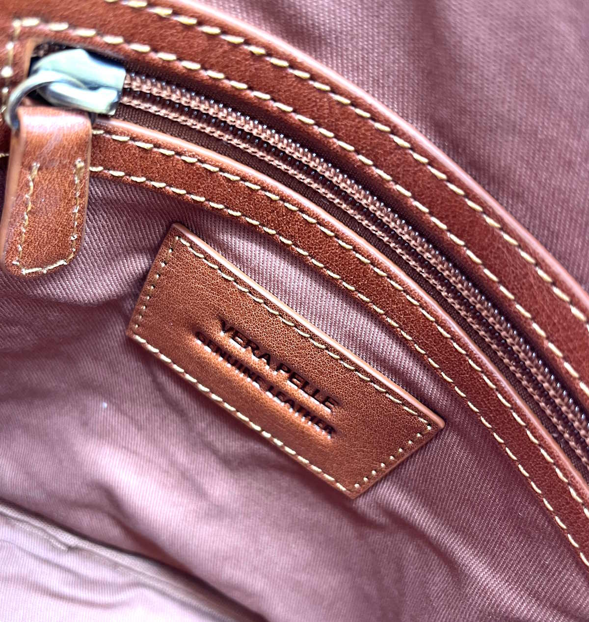 Genuine Leather shoulder bag, for men, art. VE4807