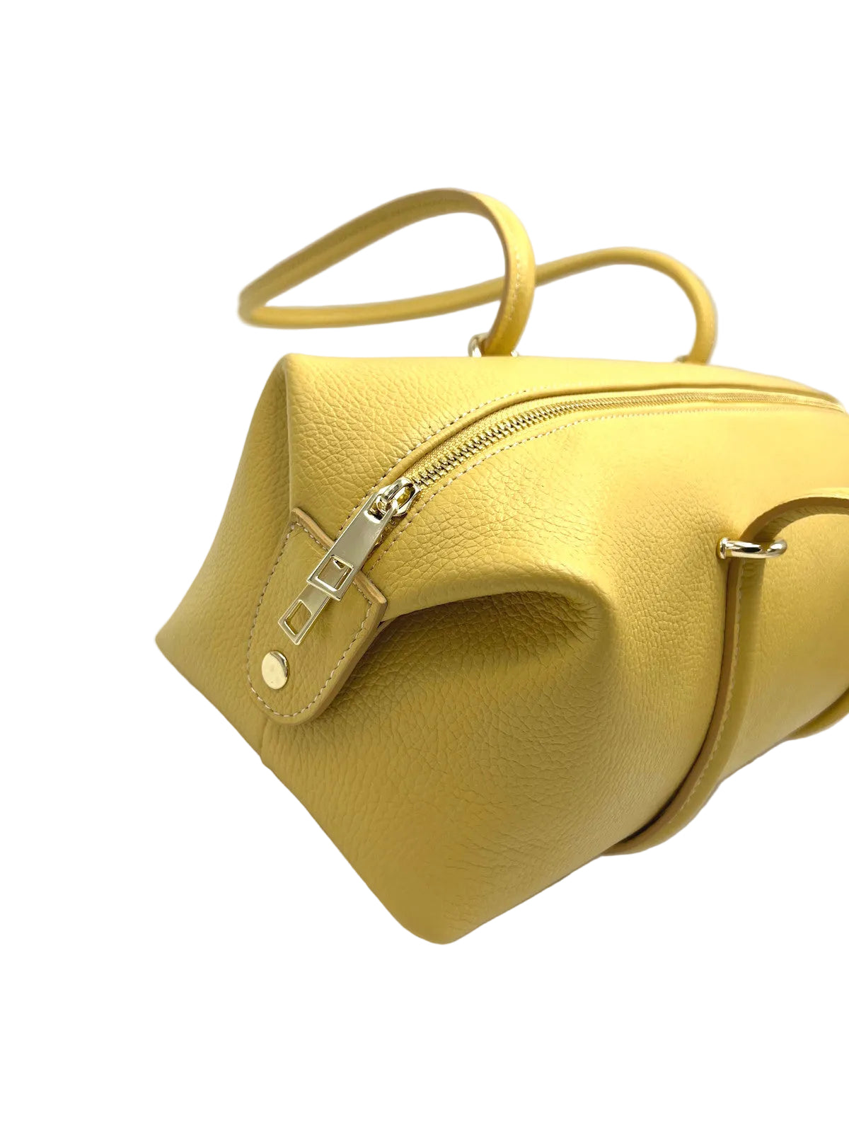 Women's Genuine Leather Boston Shoulder Bag, Made in Italy, art. 112699