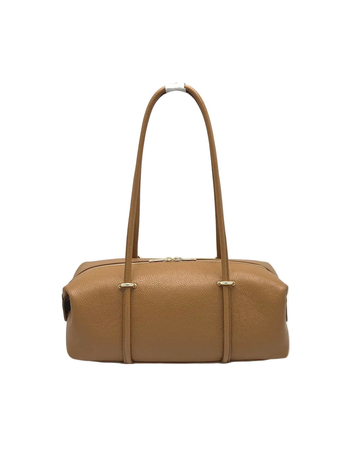 Women's Genuine Leather Boston Shoulder Bag, Made in Italy, art. 112699