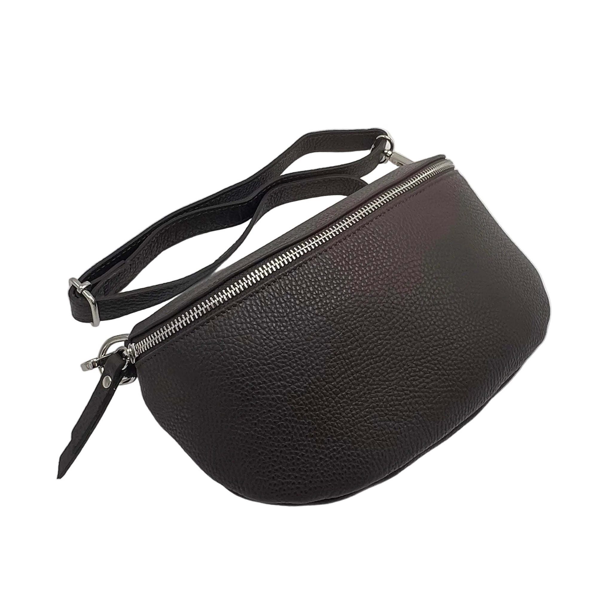 Borsa a tracolla in vera pelle, Made in Italy, art. 112466