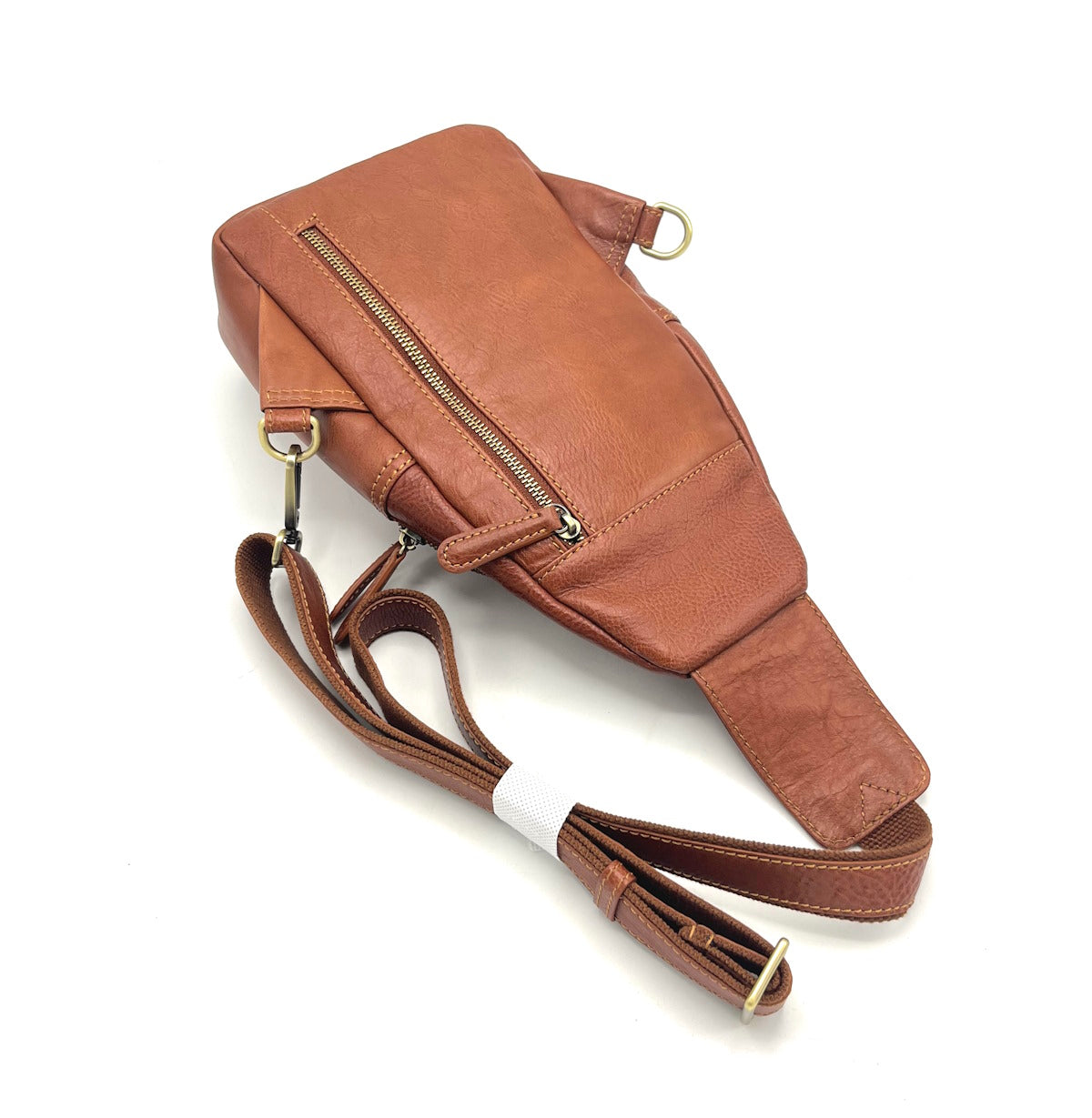 Genuine Leather crossbody bag, for men, art. VE4817