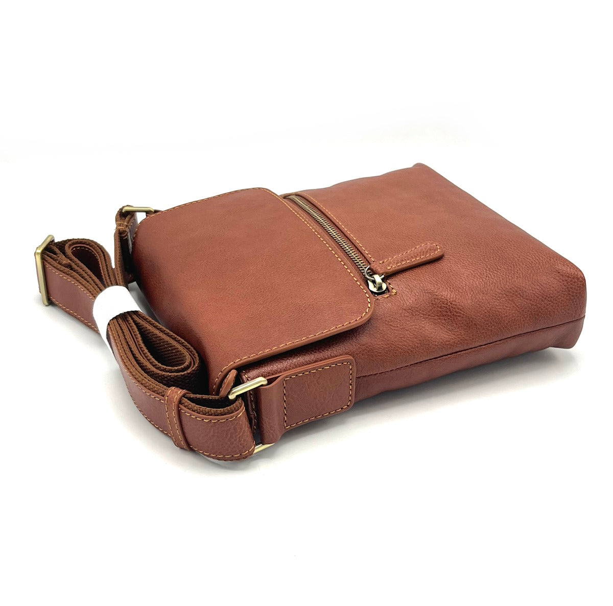 Genuine Leather shoulder bag, for men, art. VE4813