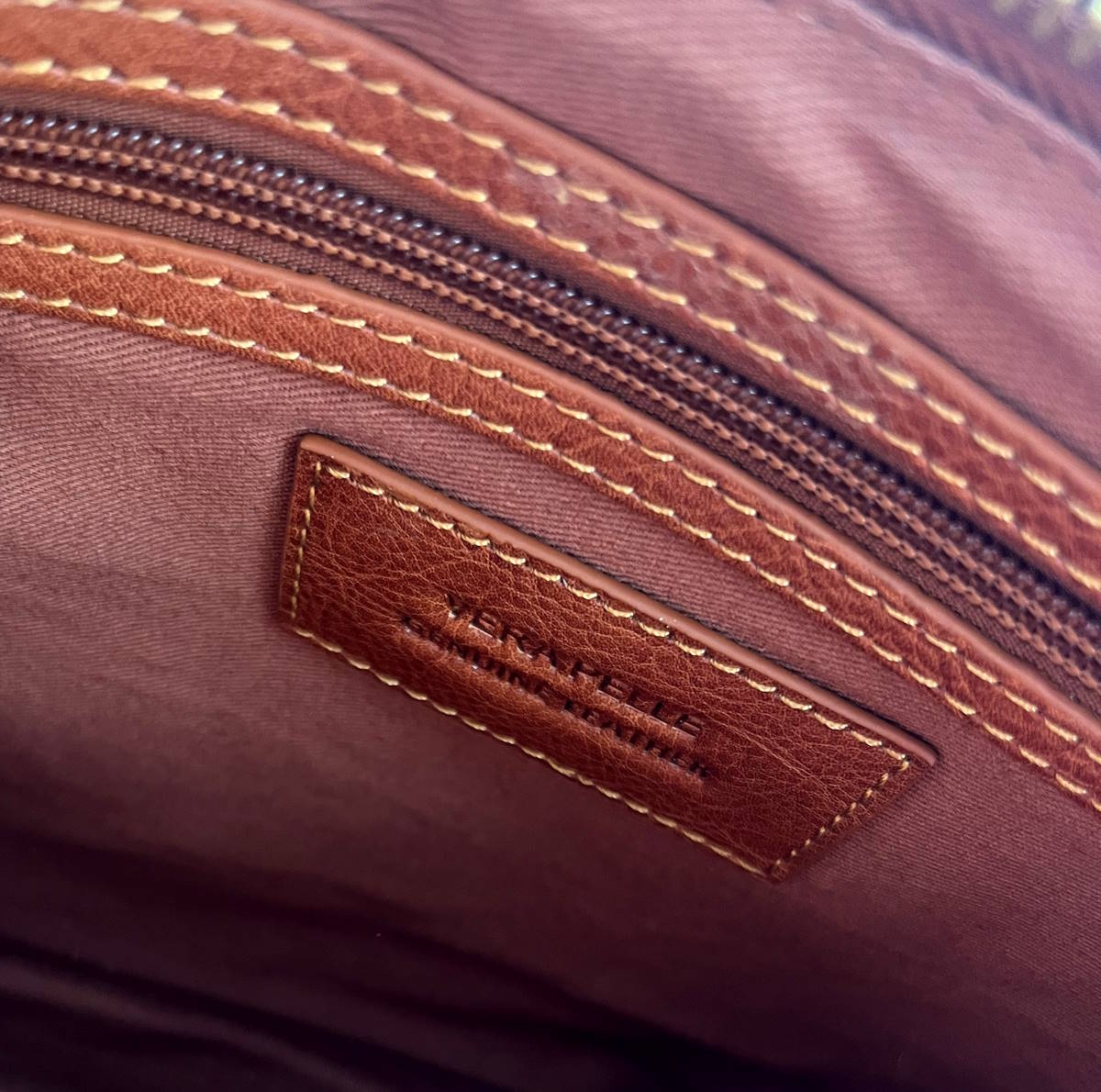 Genuine Leather shoulder bag big size, for men, art. VE4809