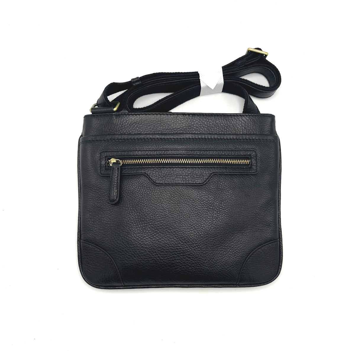 Genuine Leather shoulder bag small size, for men, art. VE4810