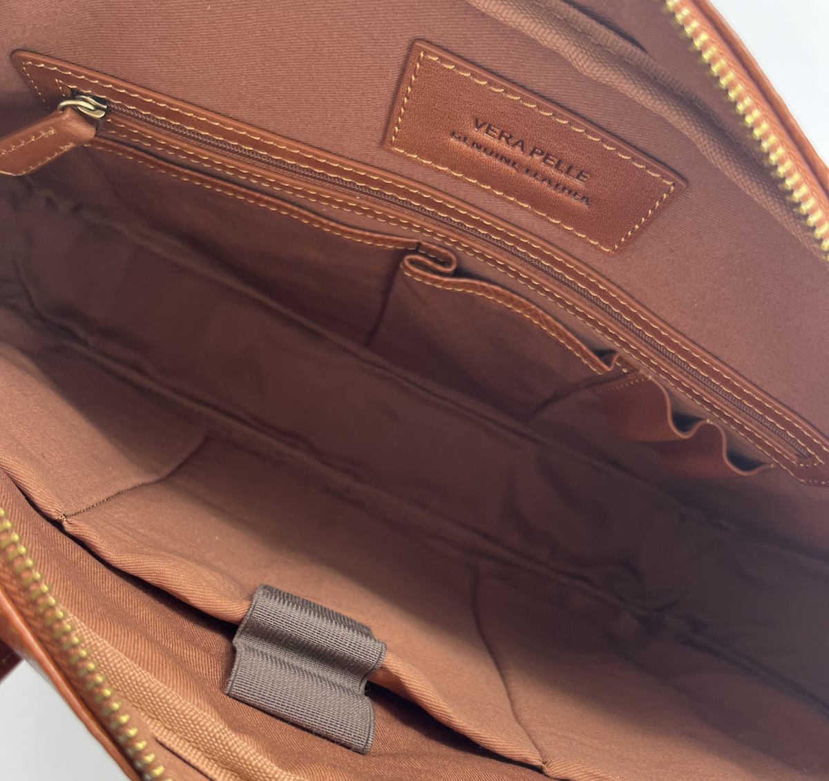 Genuine Leather briefcase, for men, art. VE4815