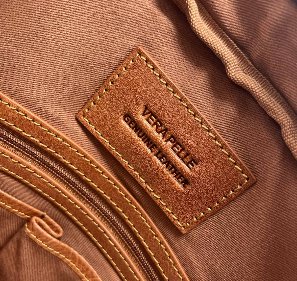 Genuine Leather briefcase, for men, art. VE4815