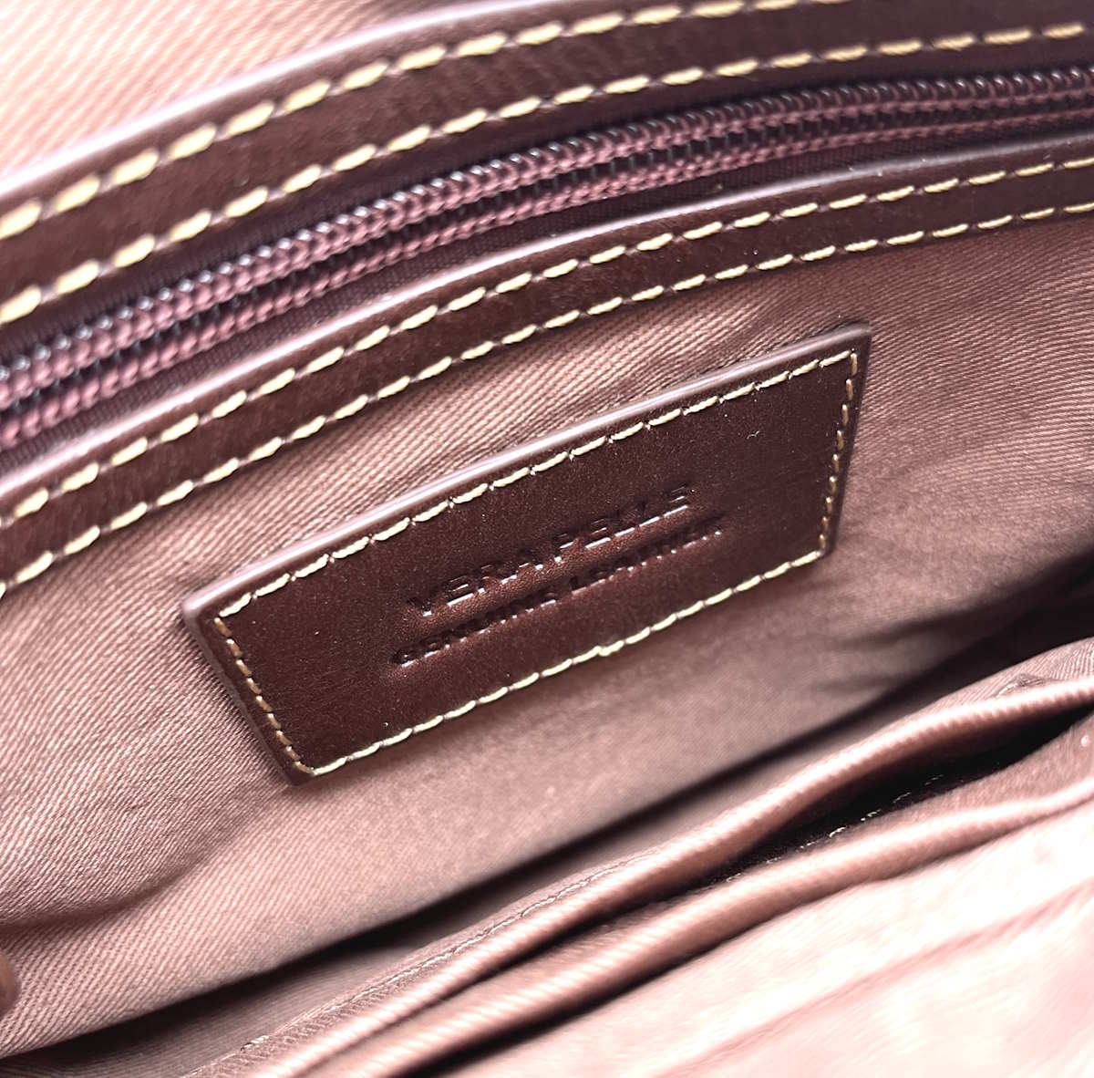 Buffered leather shoulder bag small size, for men, art. TA4810