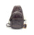 Buffered leather crossbody bag, for men, art. TA4817