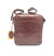Buffered leather shoulder bag, for men, art. TA4807