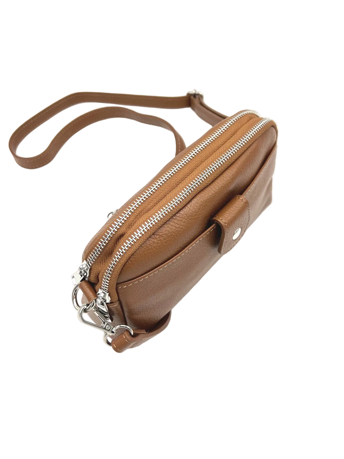 Women’s Genuine Leather Shoulder Bag, Made in Italy, art. 112703