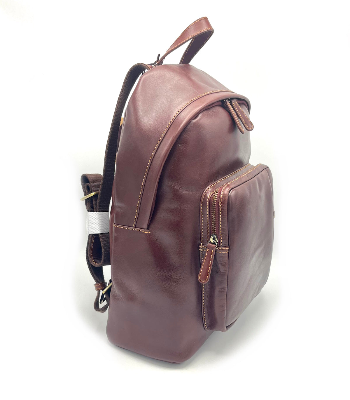 Buffered leather backpack, for men, art. TA4801