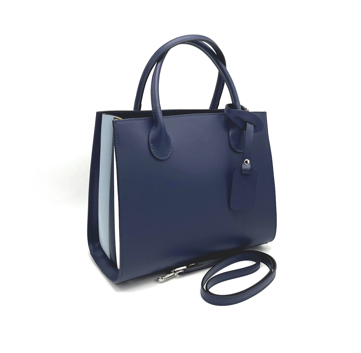 Genuine leather handbag, Made in Italy, art. 112481