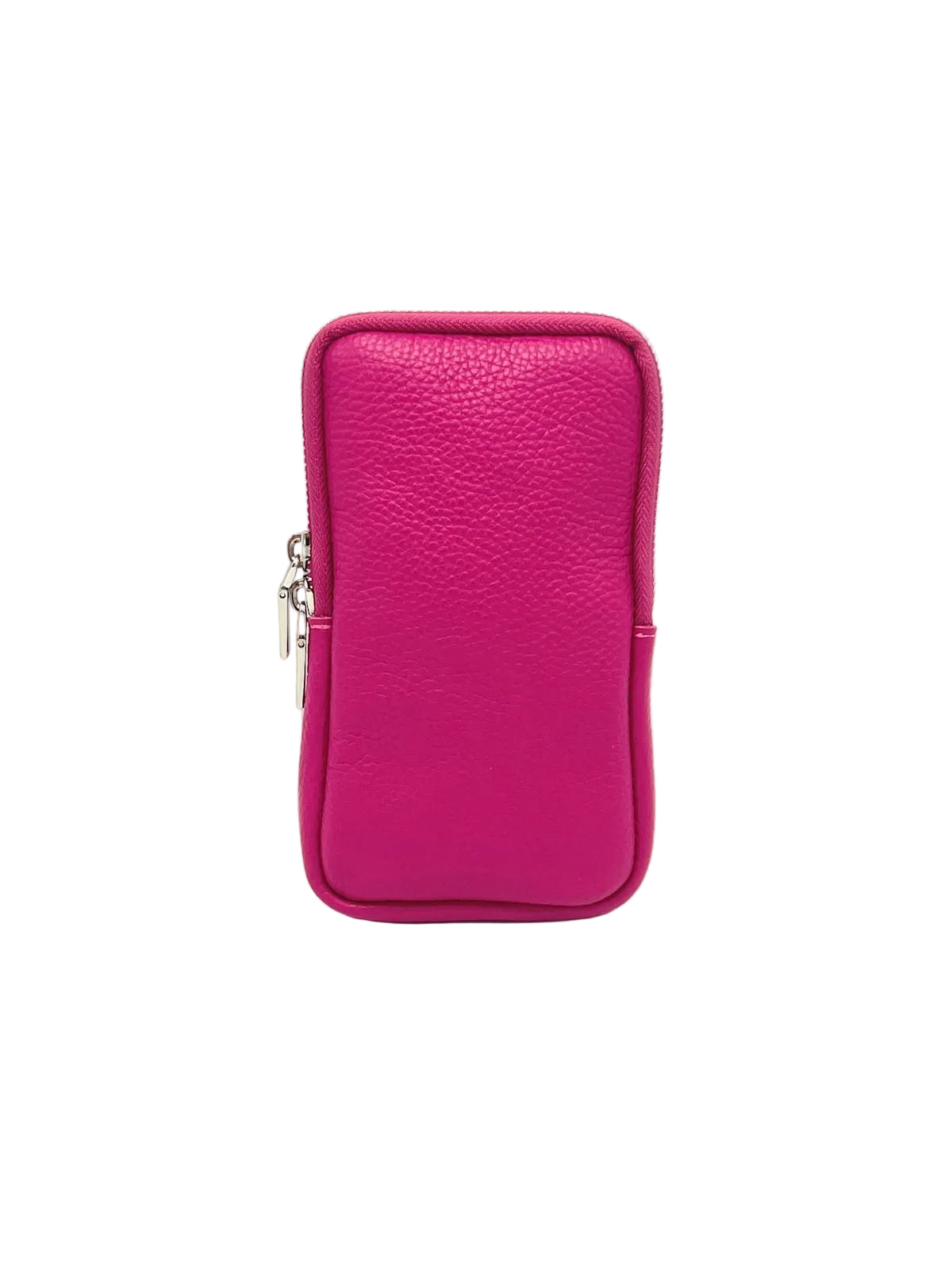 Women’s Genuine Leather Phone Bag with Shoulder Strap, Made in Italy, art. 112704