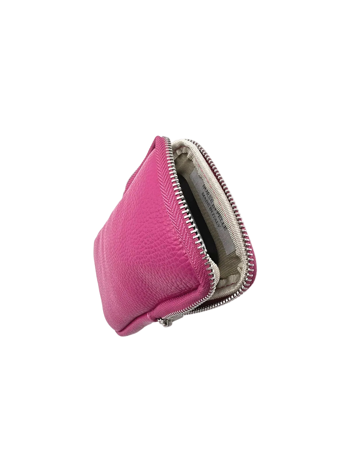 Women’s Genuine Leather Phone Bag with Shoulder Strap, Made in Italy, art. 112704