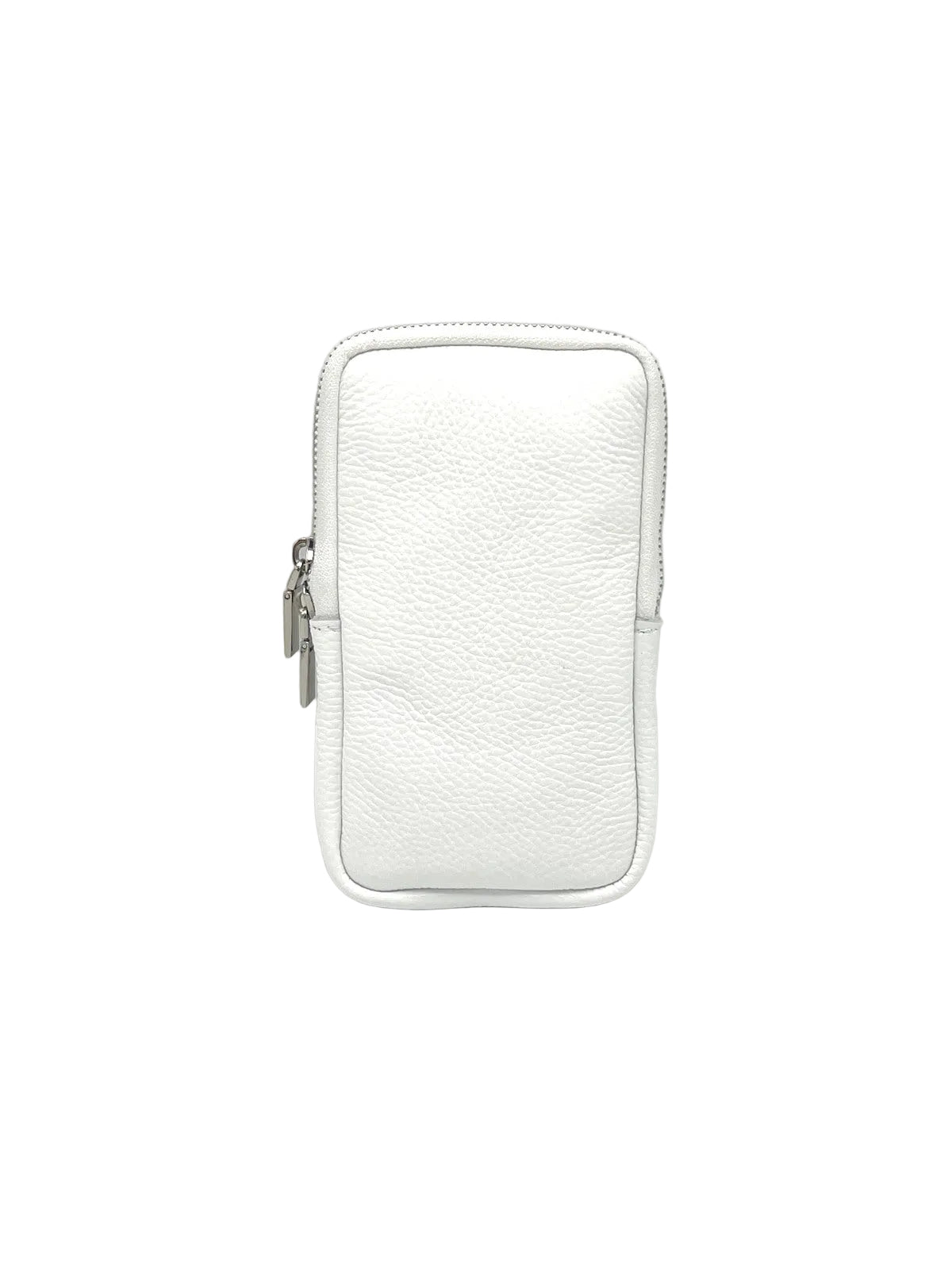 Women’s Genuine Leather Phone Bag with Shoulder Strap, Made in Italy, art. 112704