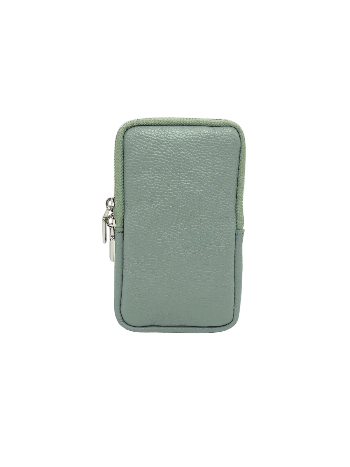 Women’s Genuine Leather Phone Bag with Shoulder Strap, Made in Italy, art. 112704