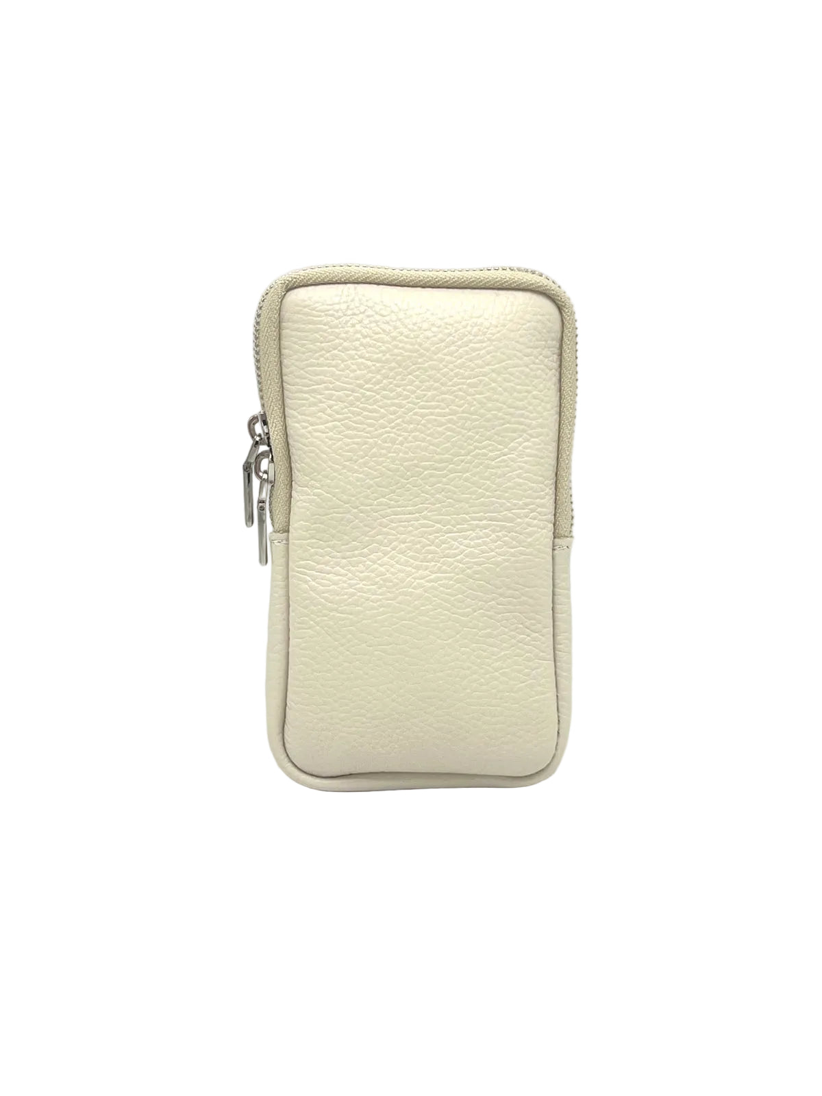 Women’s Genuine Leather Phone Bag with Shoulder Strap, Made in Italy, art. 112704