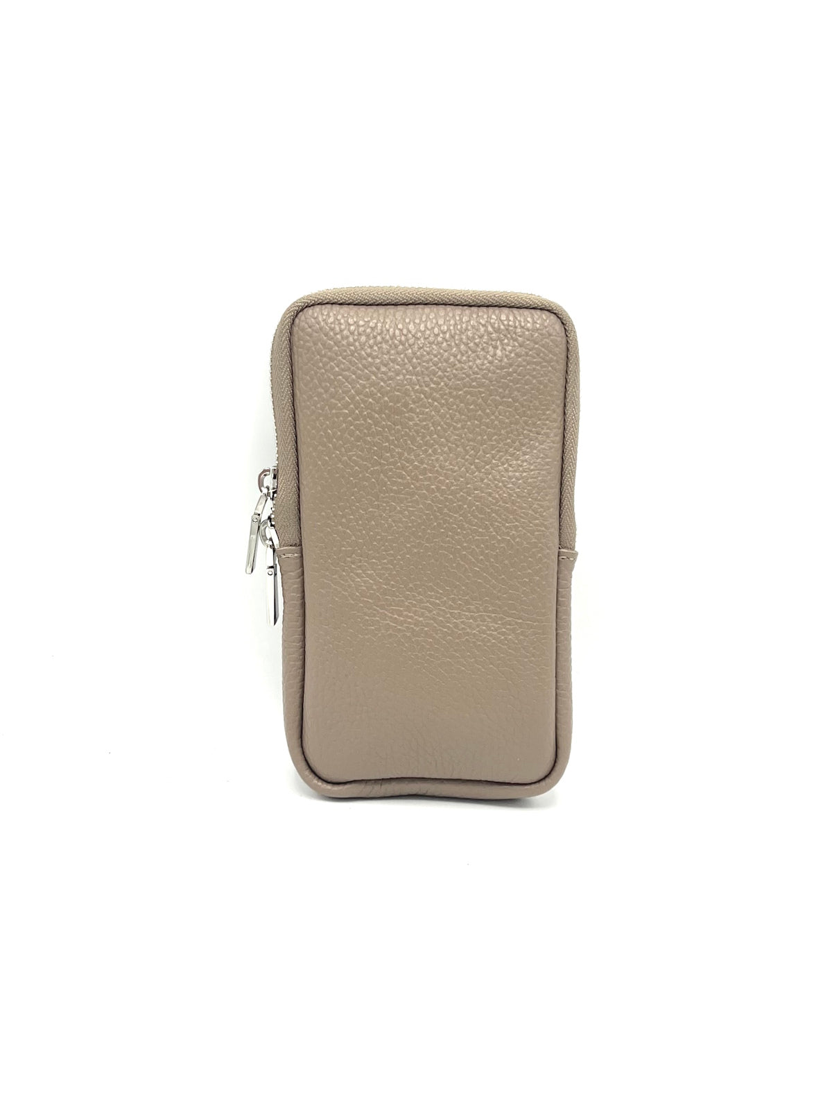 Women’s Genuine Leather Phone Bag with Shoulder Strap, Made in Italy, art. 112704
