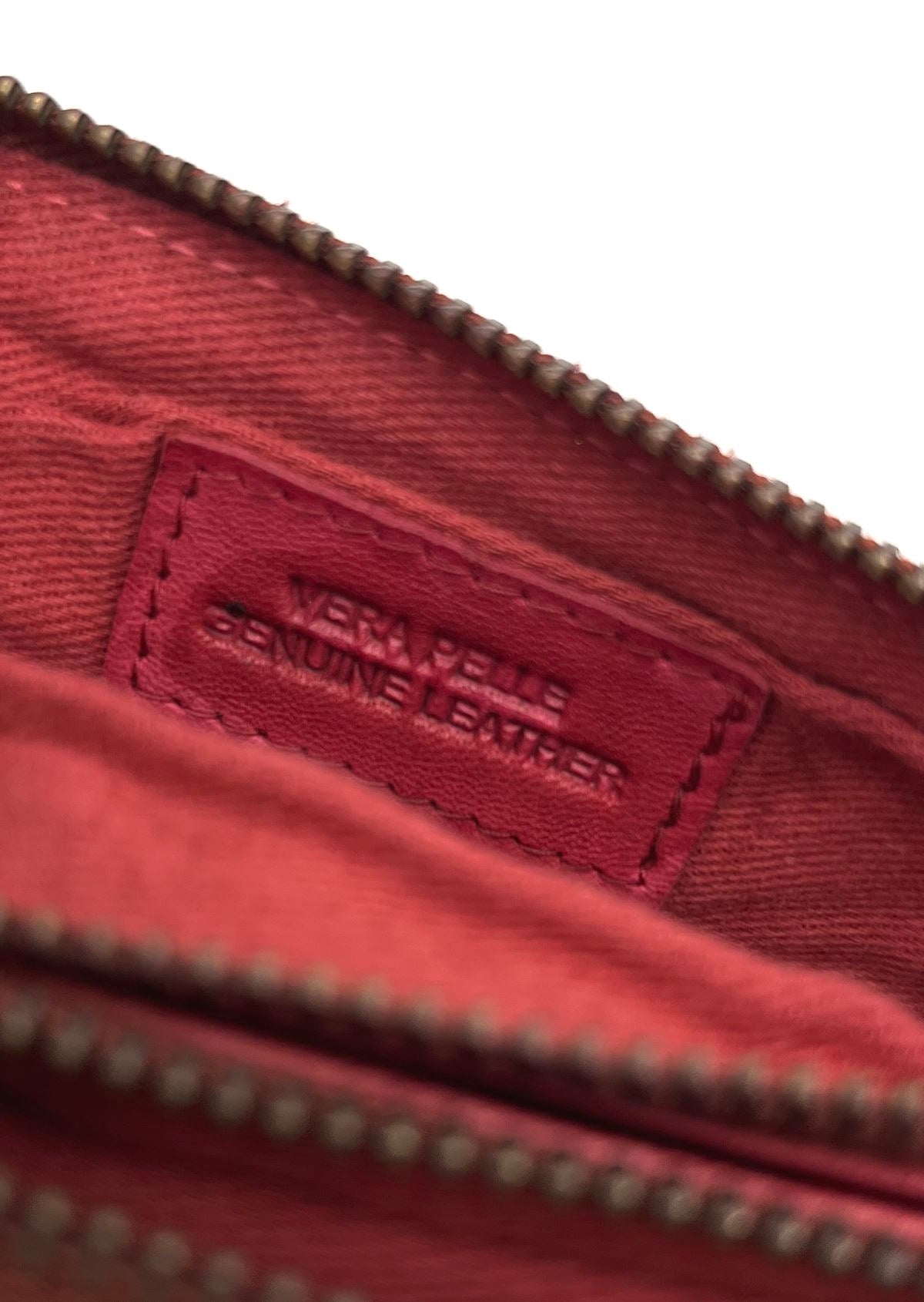 Wallet in washed leather, vintage effect with rivets, art. 1035-JU02.422