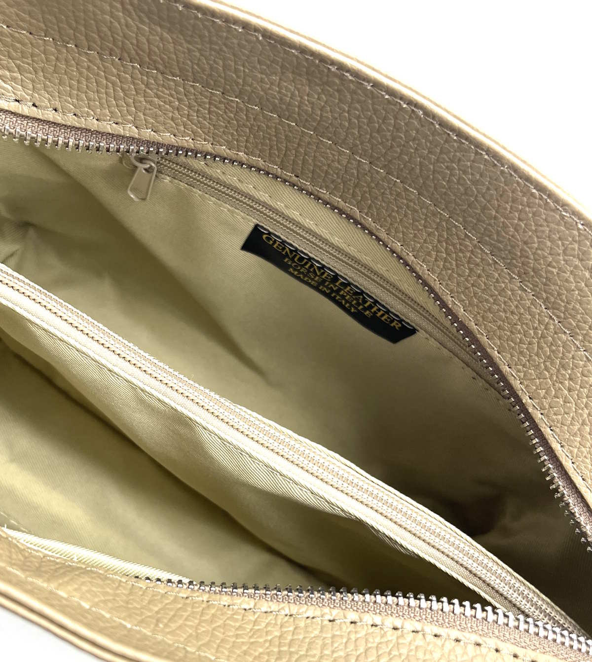 Genuine leather handbag, Small size, Made in Italy, art. 112494