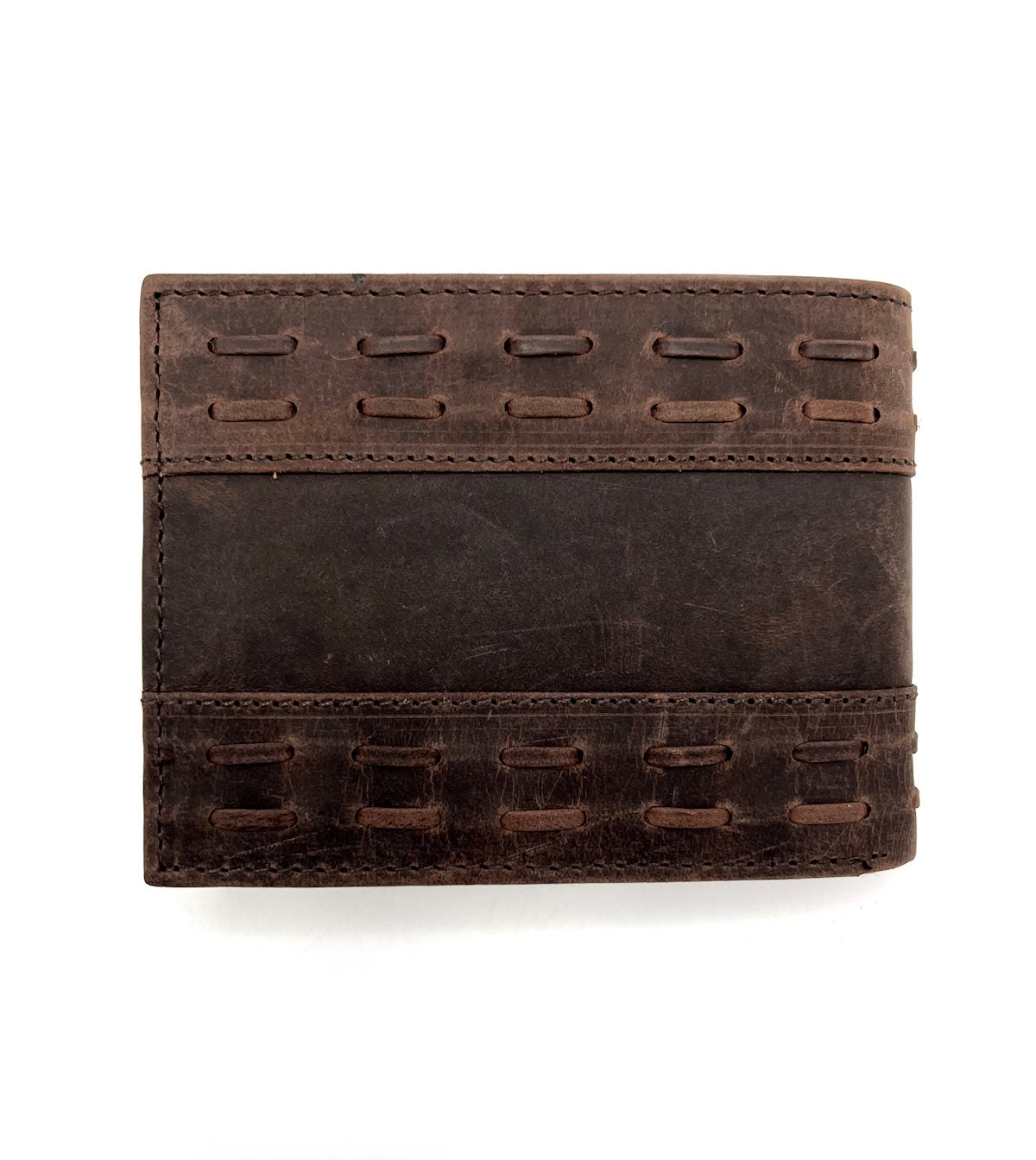 Genuine leather wallet, Brand Charro, Vintage effect, art. HU-11123