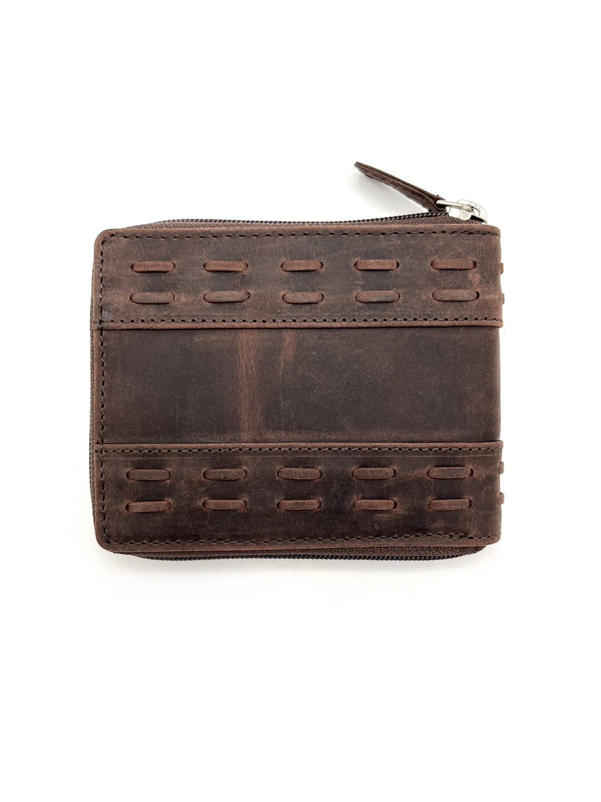 Portafoglio in vera pelle, marca Charro, effetto vintage, art. HU-11556