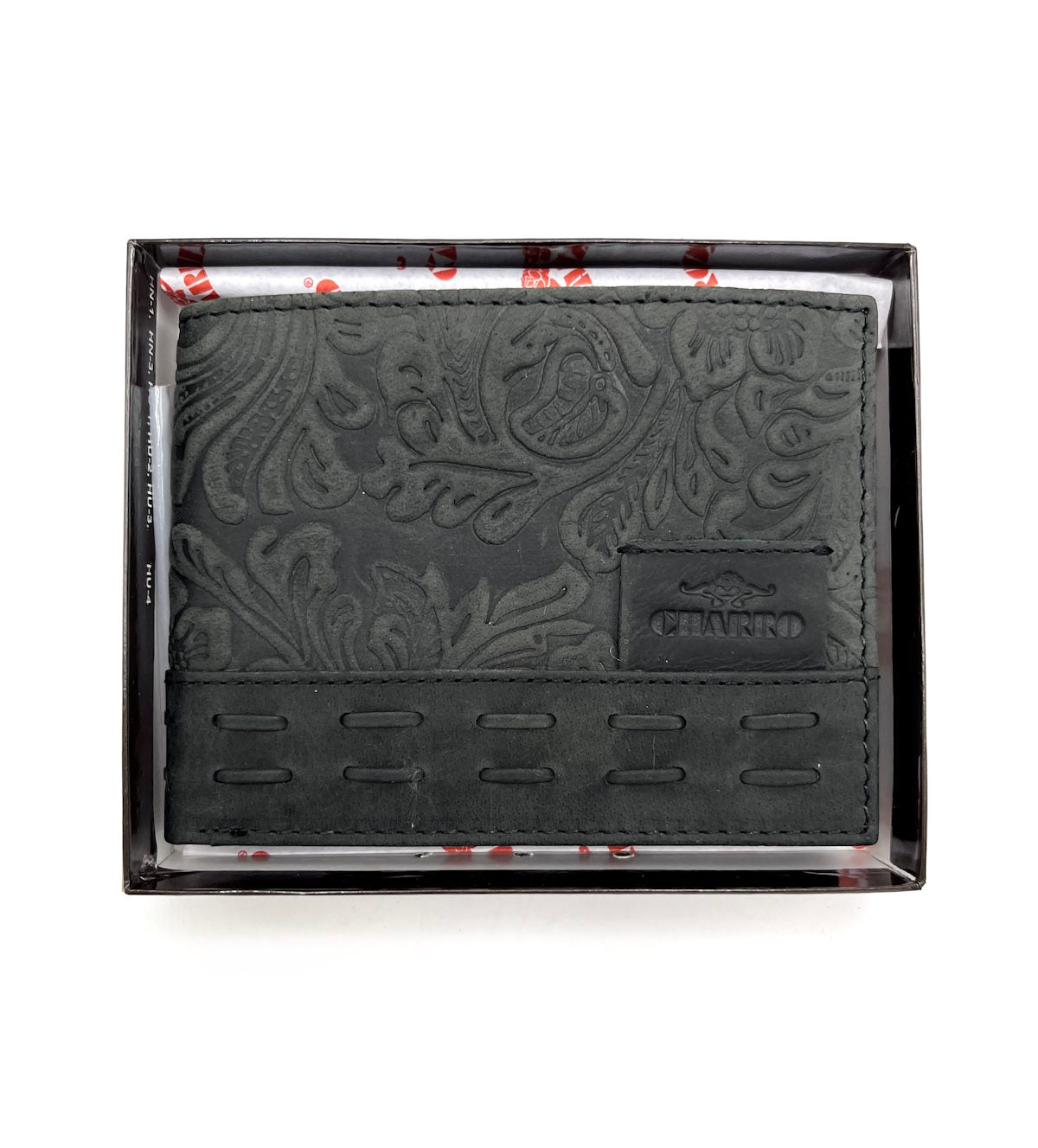 Genuine leather wallet, Brand Charro, Vintage effect, art. HU-21123