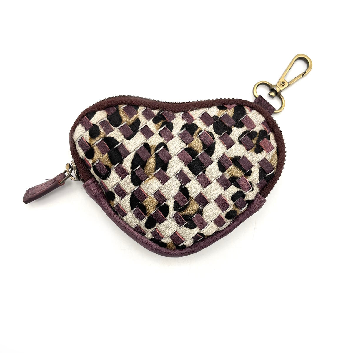 Genuine leather detachable purse with key holder, art. LE409.422