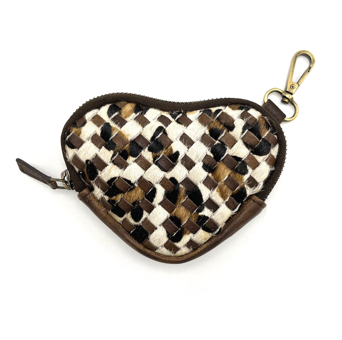 Genuine leather detachable purse with key holder, art. LE409.422