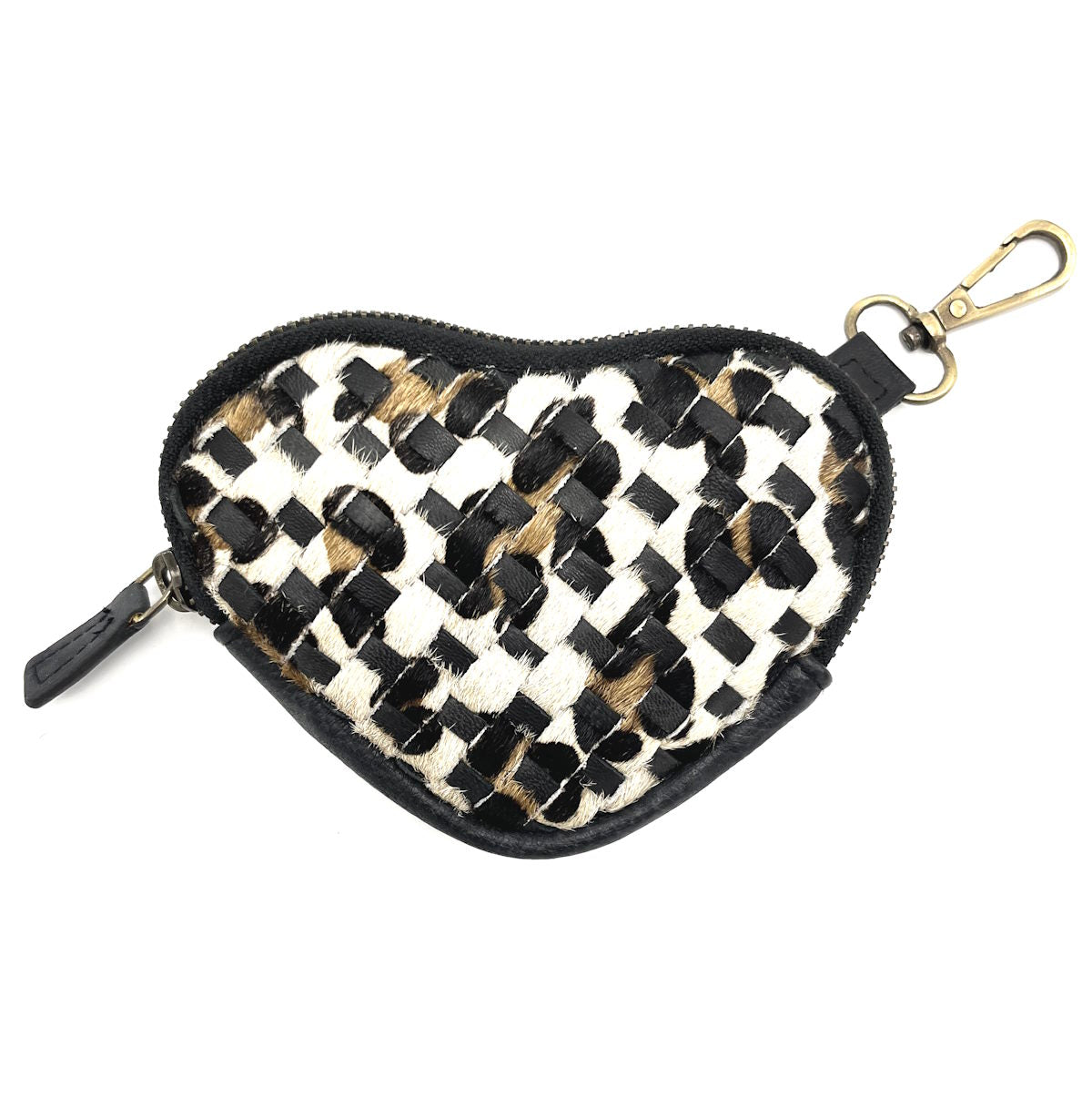 Genuine leather detachable purse with key holder, art. LE409.422