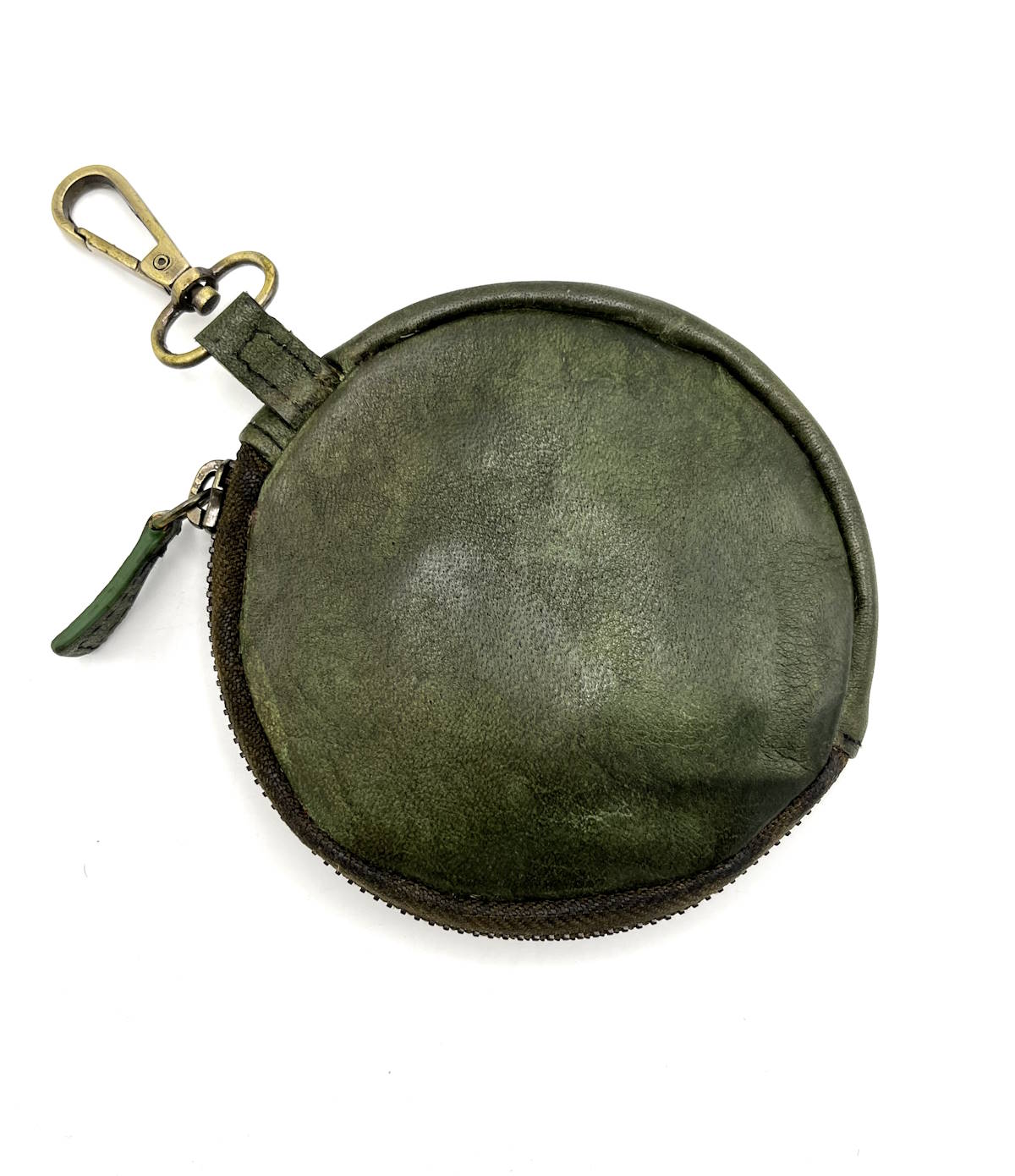 Genuine leather detachable purse with key holder, art. LE405.422