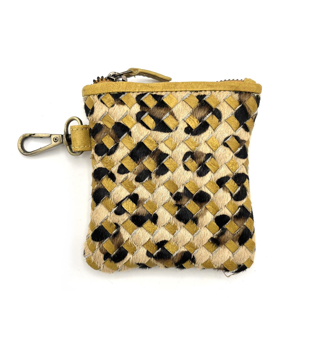 Genuine leather detachable purse with key holder, art. LE407.422