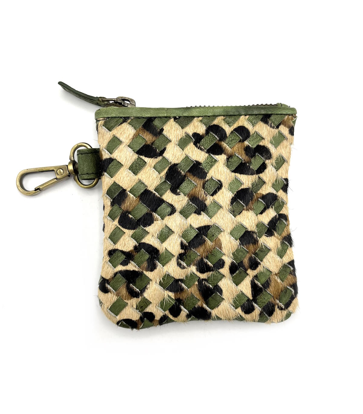 Genuine leather detachable purse with key holder, art. LE407.422