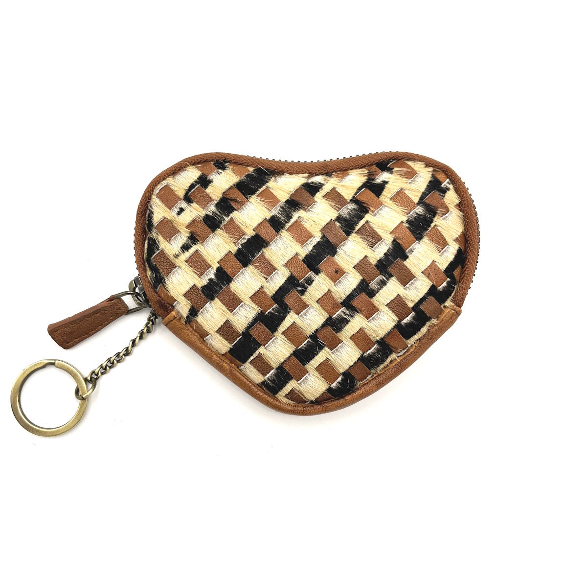 Genuine leather detachable purse with key holder, art. ZE409.422