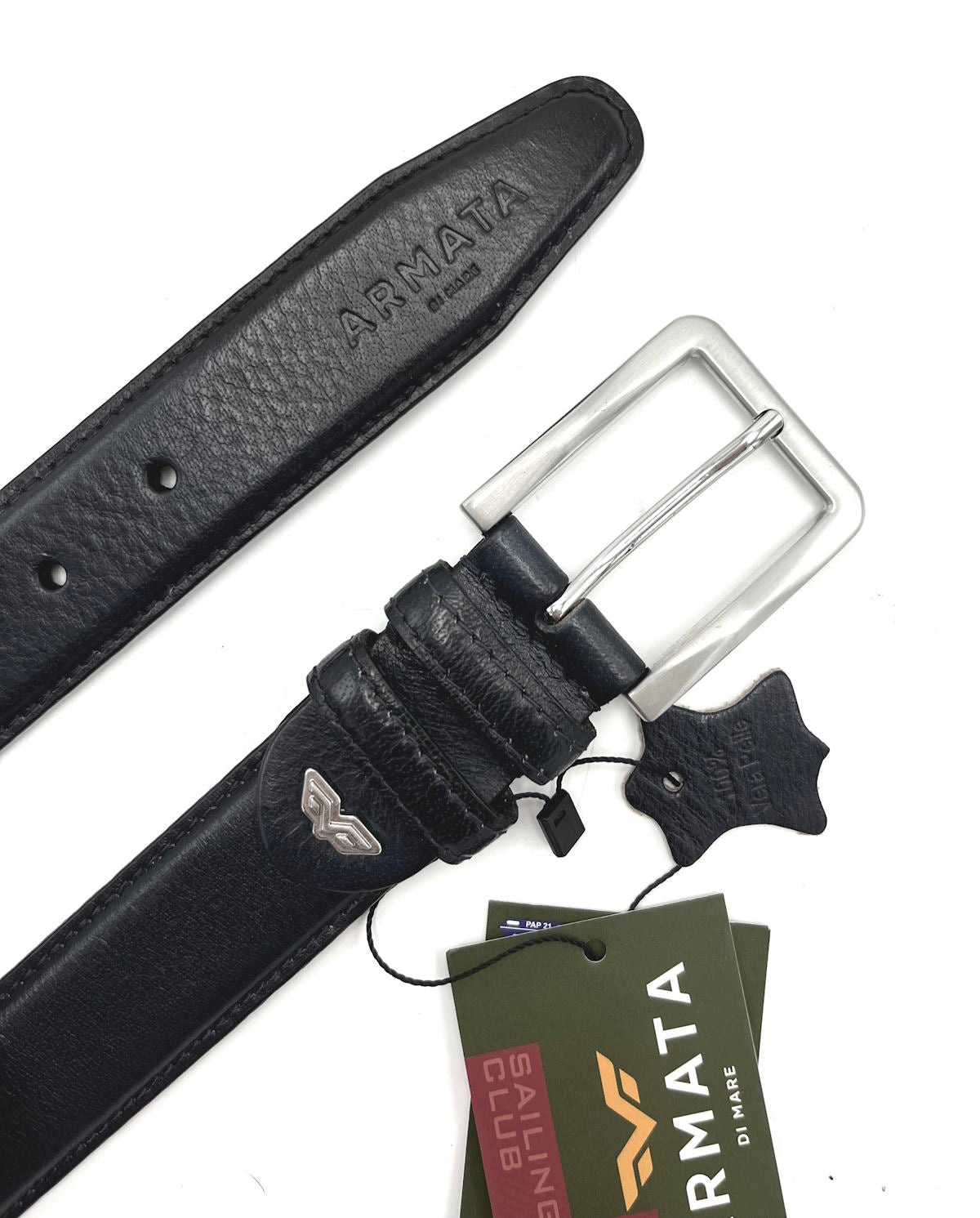 Genuine leather belt, Armata di mare, art. IDK572/35.425