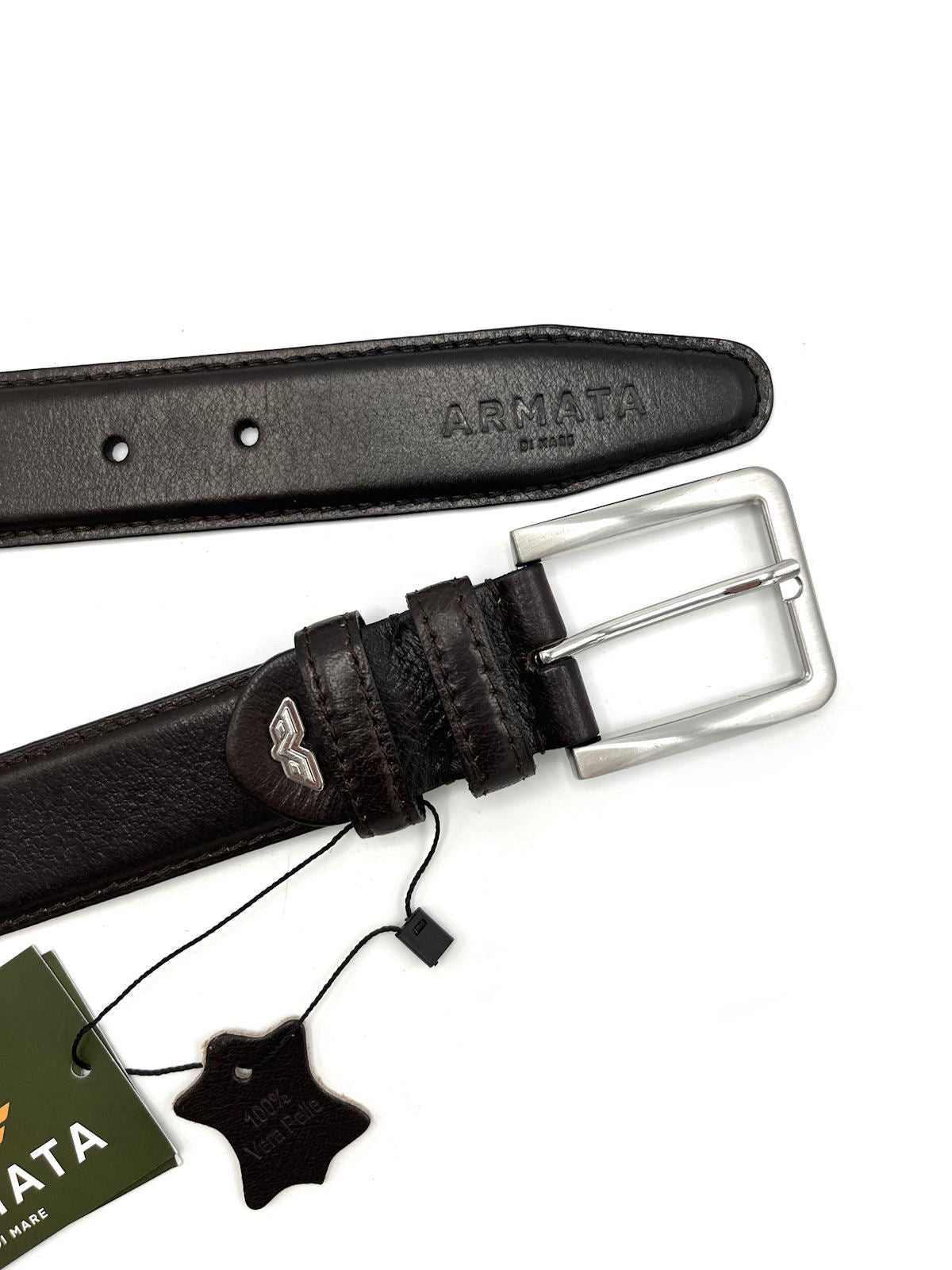 Genuine leather belt, Armata di mare, art. IDK572/35.425