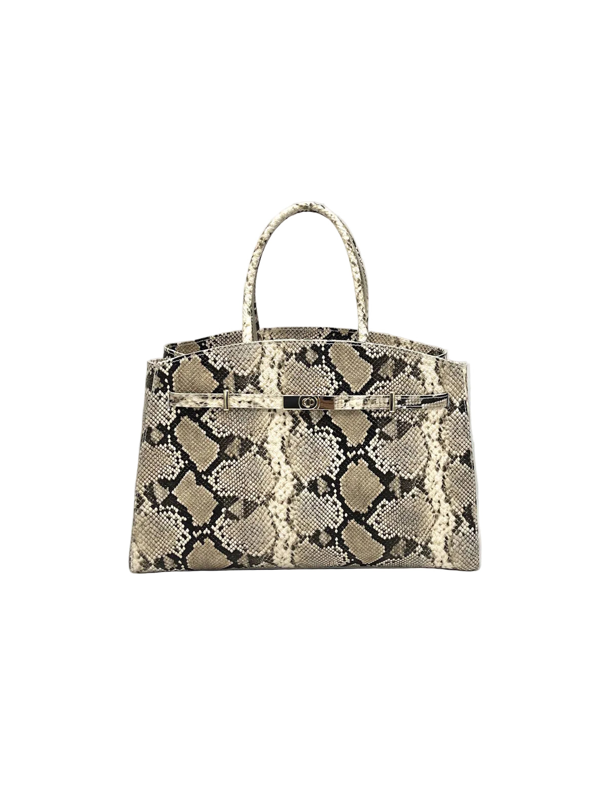 Women's XL Genuine Leather Handbag with Removable Strap, Made in Italy, art. 112708