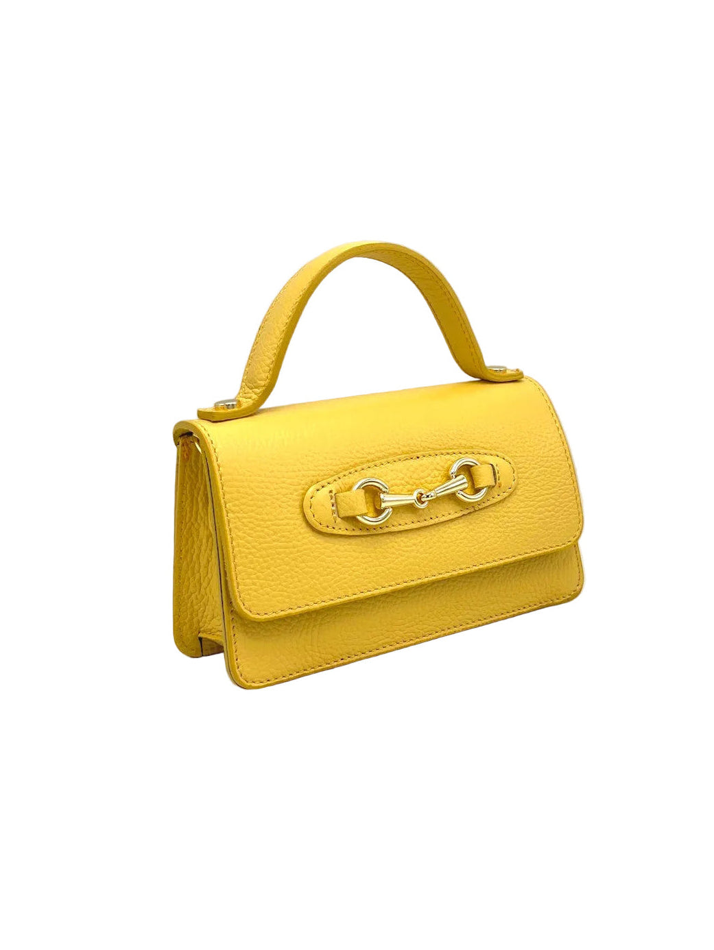 Women's Genuine Leather Handbag with Chain, Made in Italy, art. 112569New