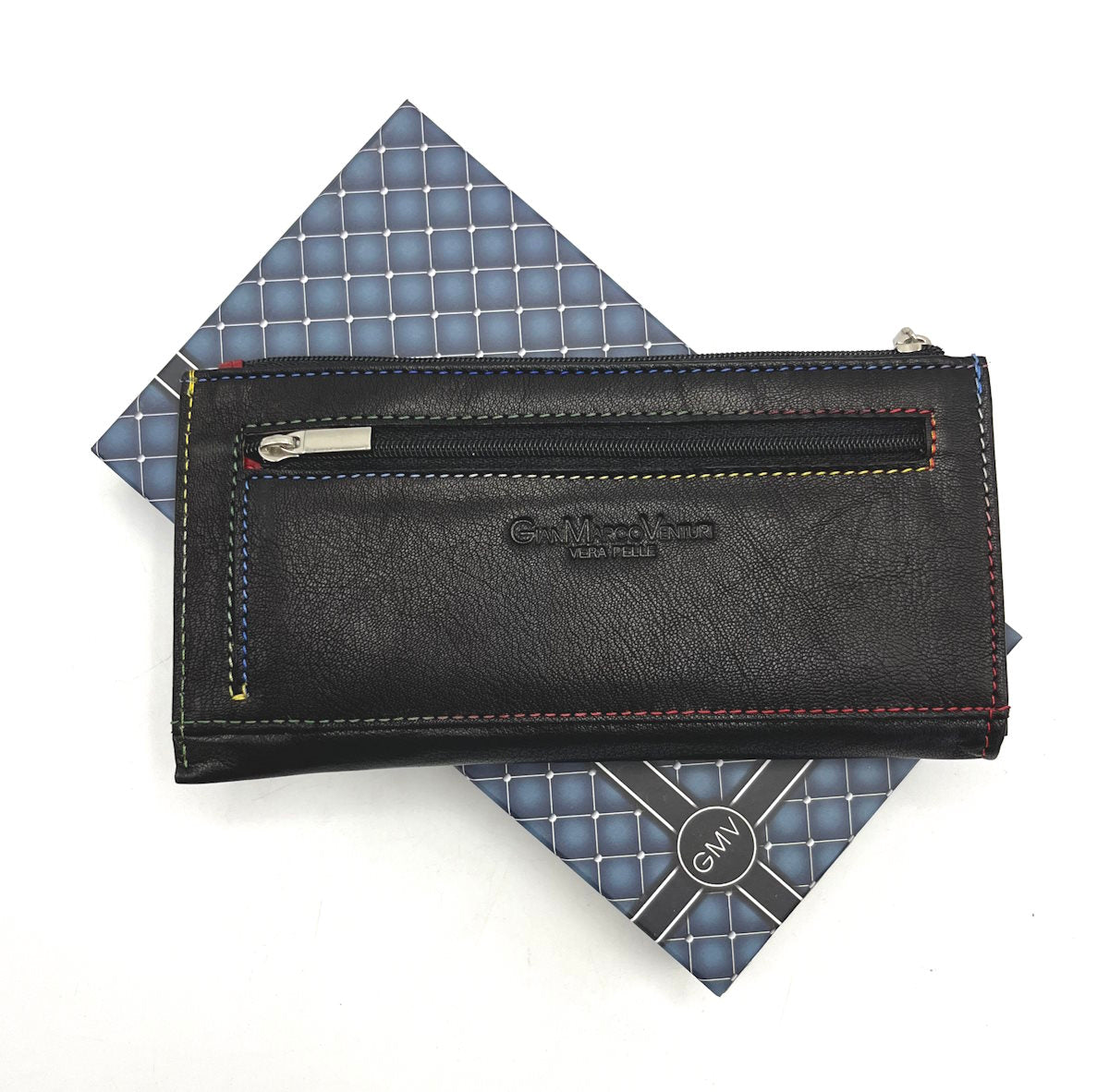 Portafoglio in vera pelle, Marca GMV, art. GMV80-47