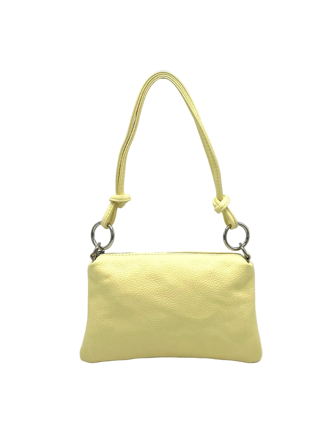 Women's Genuine Leather Handbag with Removable Strap, Made in Italy, art. 112711