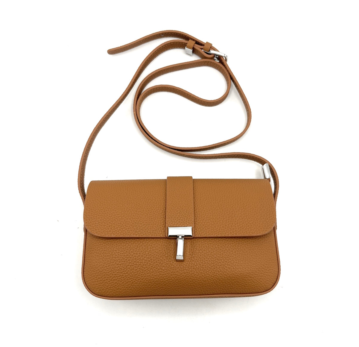 Genuine leather mini shoulder bag, Suie Valentini, art. 2502.412